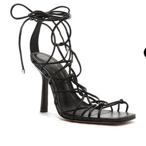 SCHUTZ-Heyde Leather Sandal